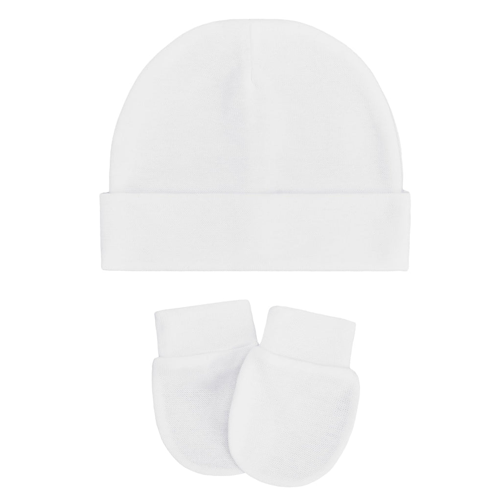 Zando Baby Hat & Mitten Set — Warm & Anti-Scratch