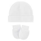 Zando Baby Hat & Mitten Set — Warm & Anti-Scratch