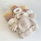 Cream Pullover Baby Hat — Warm, Cosy Ear Cover