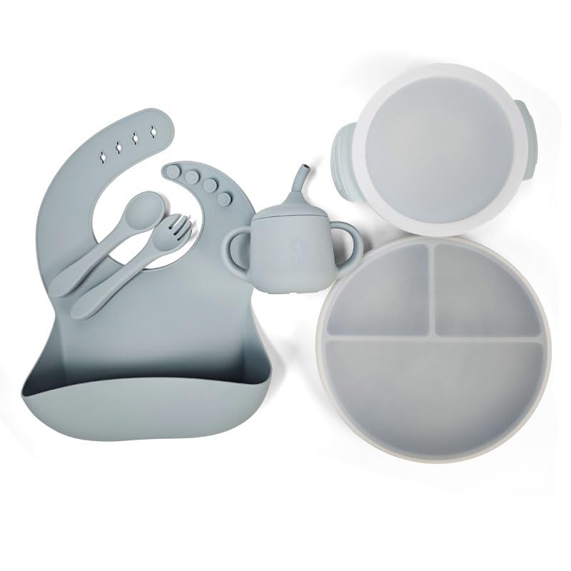 Bendee Suction Plate Weaning Set — No-Throw Mealtimes