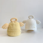 Cream Pullover Baby Hat — Warm, Cosy Ear Cover