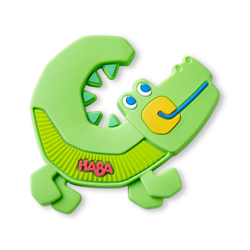 HABA Crocodile Teether — Soothes Sore Gums