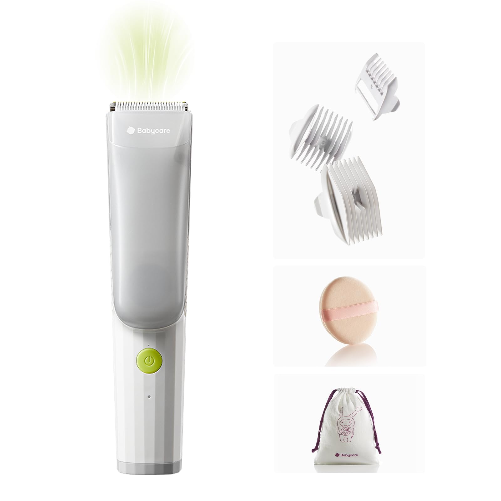 Bc Babycare Quiet Hair Clipper — No-Mess First Haircuts