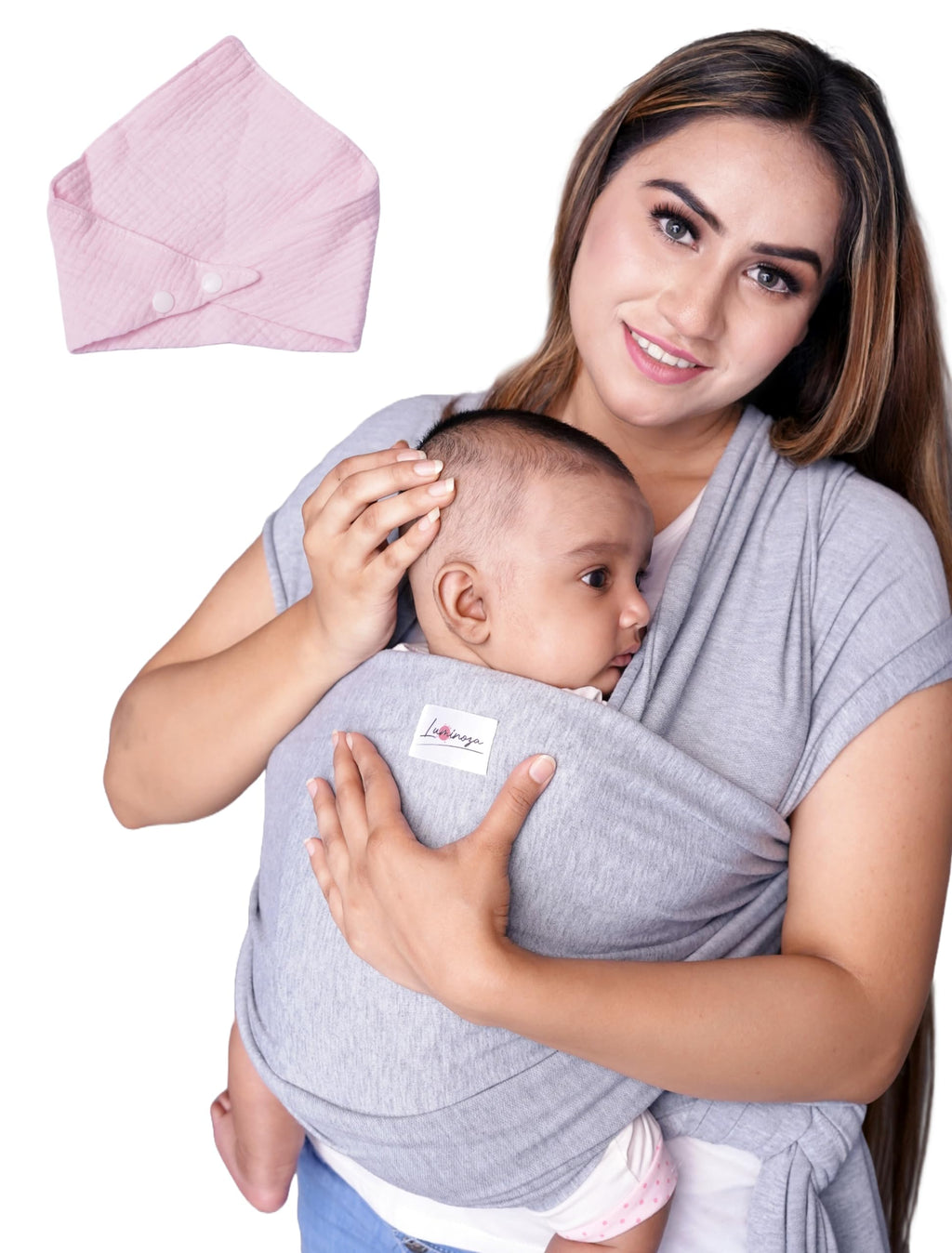 Luminoza Stretchy Wrap Carrier — Hands-Free Cuddles
