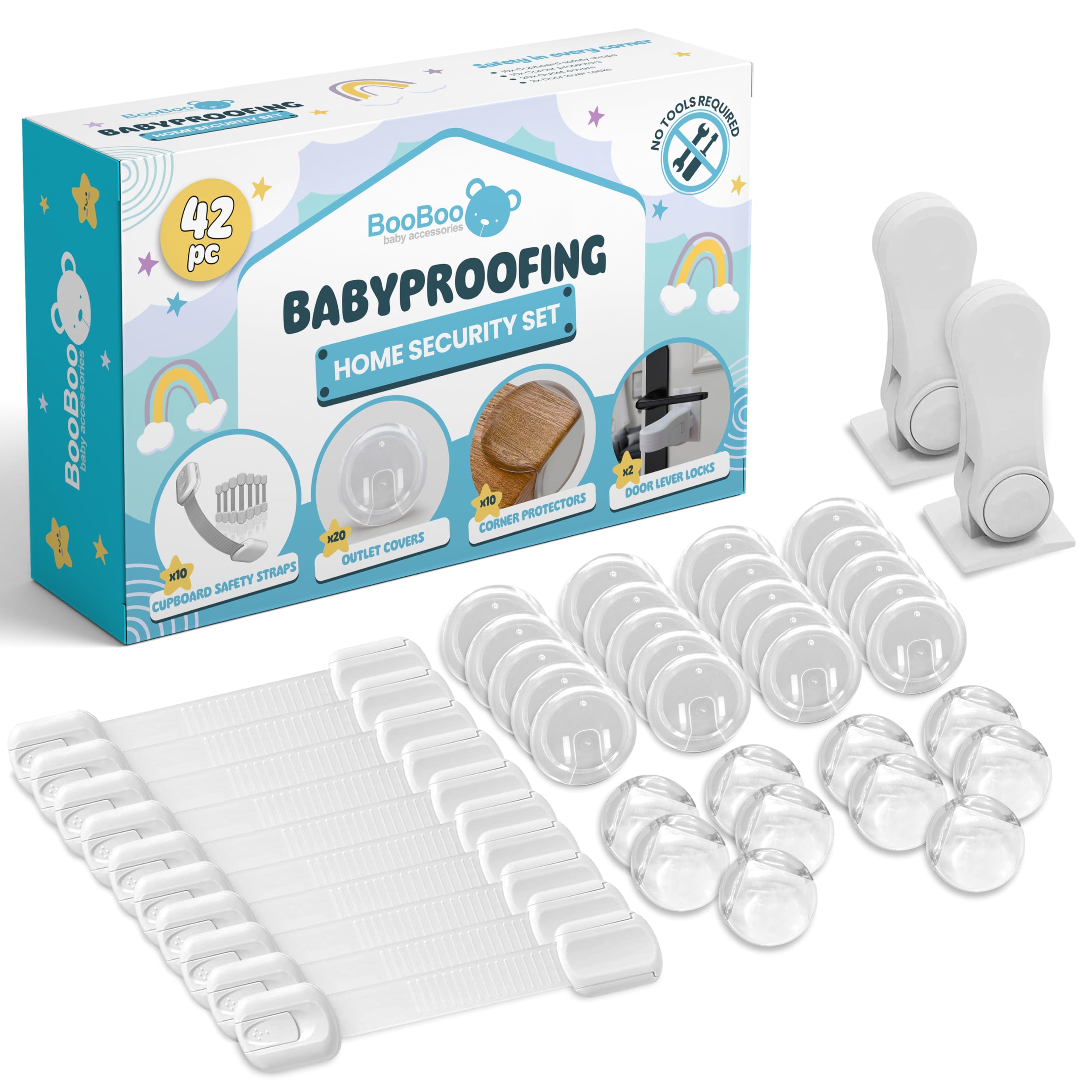 Booboo 42-Piece Baby-Proofing Kit — Childproof Every Room