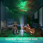 Galaxy Star Projector — Calming Nursery Night Light