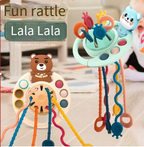Baby Rattle & Teether Set — Soothe Gums, Build Grip
