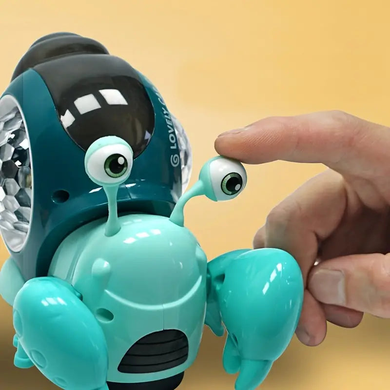 Interactive Crawling Crab — Makes Tummy Time Fun