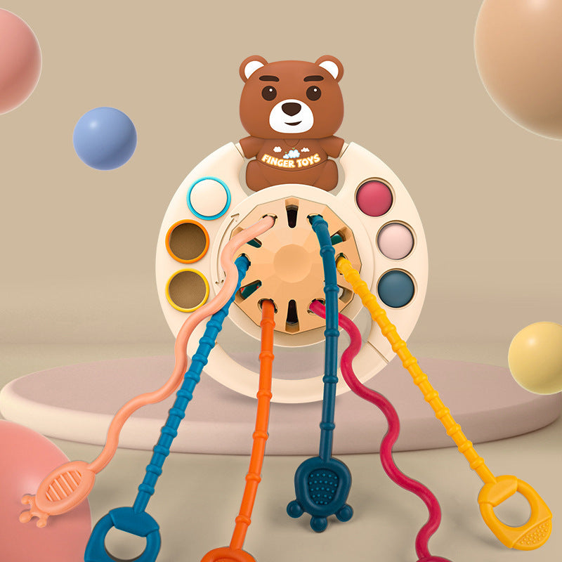 Baby Rattle & Teether Set — Soothe Gums, Build Grip