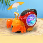 Interactive Crawling Crab — Makes Tummy Time Fun