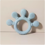 Silicone Hand Teether — Easy-Grip Gum Relief