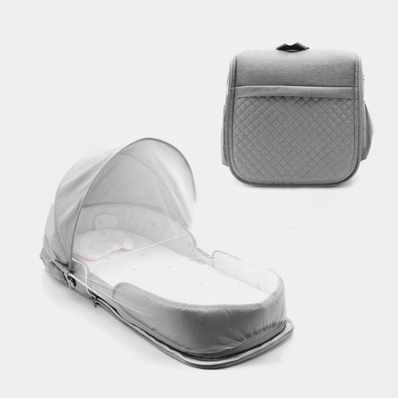 Foldable Travel Crib — Safe Sleep Space Anywhere