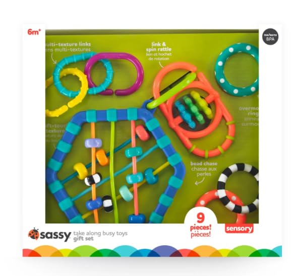 Sassy Busy Bands — Sensory Teether & Travel Toy