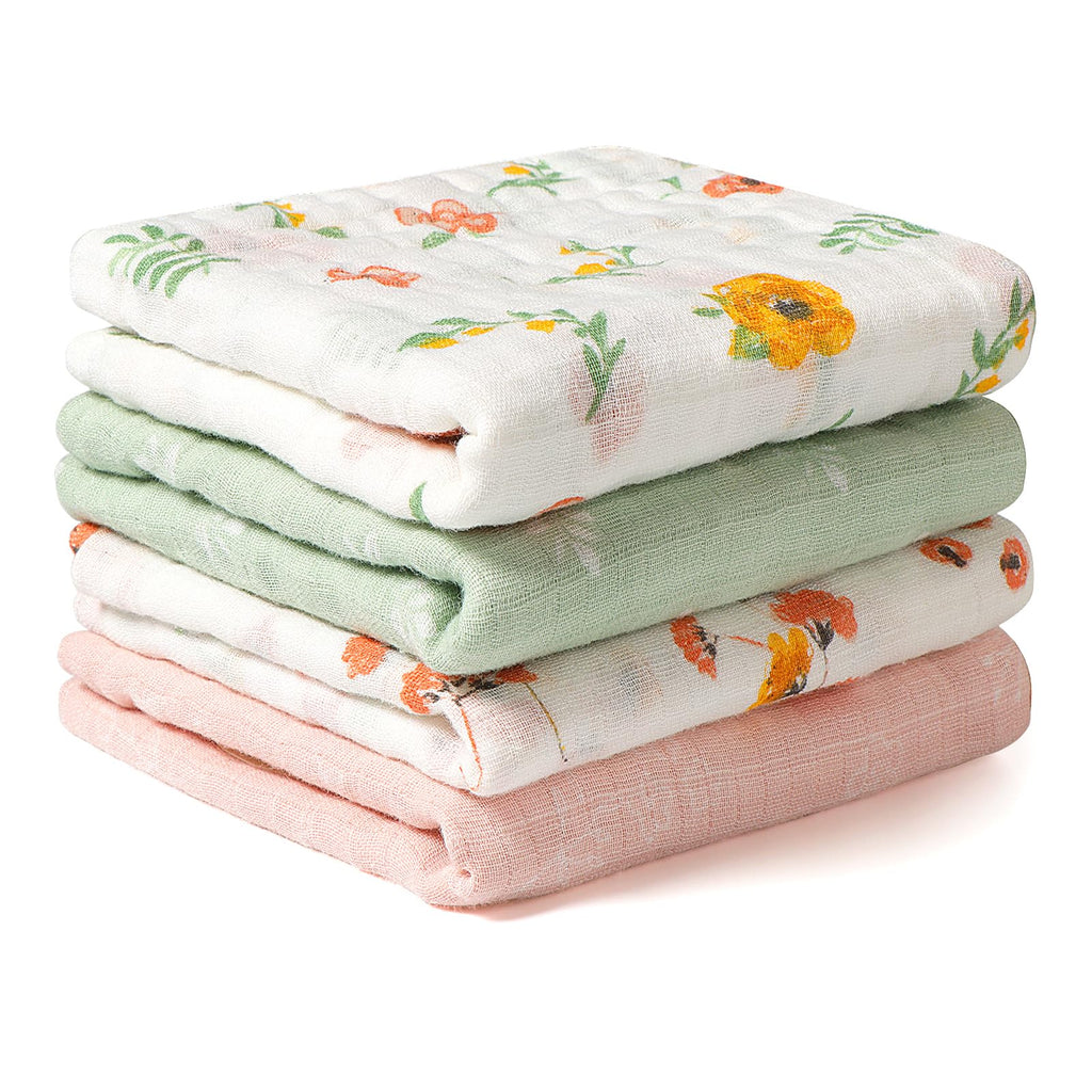 Viviland Burp Cloths — Super-Absorbent (4-Pack)