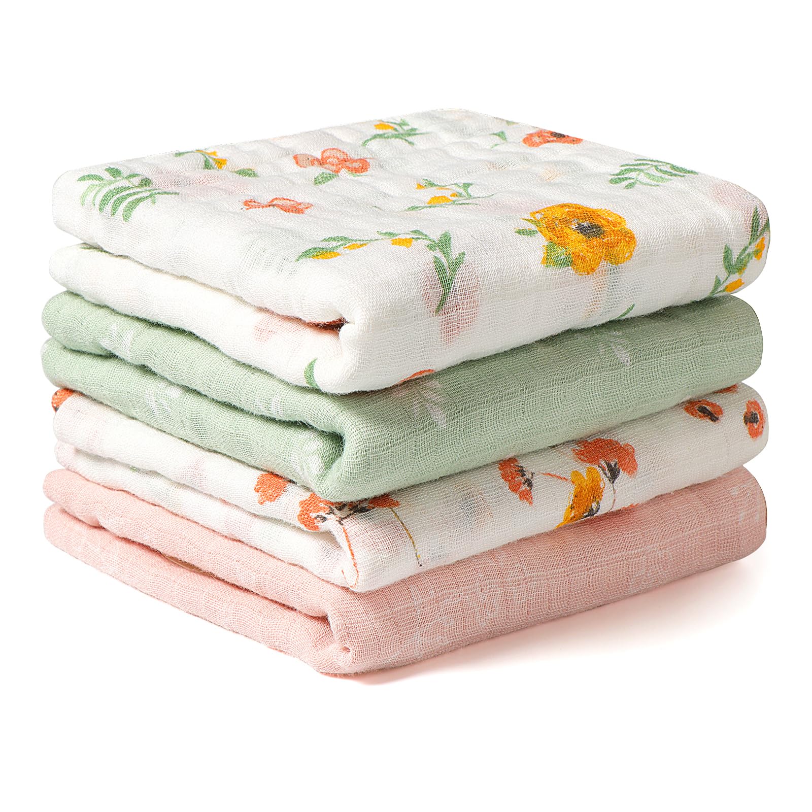 Viviland Burp Cloths — Super-Absorbent (4-Pack)