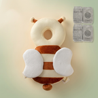 Baby Head Protector & Knee Pads — Soft Landings (Bee)