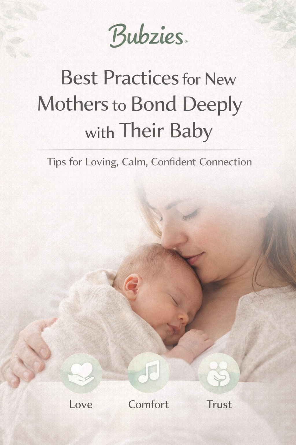 Bubzies Best Practices for New Mothers to Bond Deeply with Their Baby