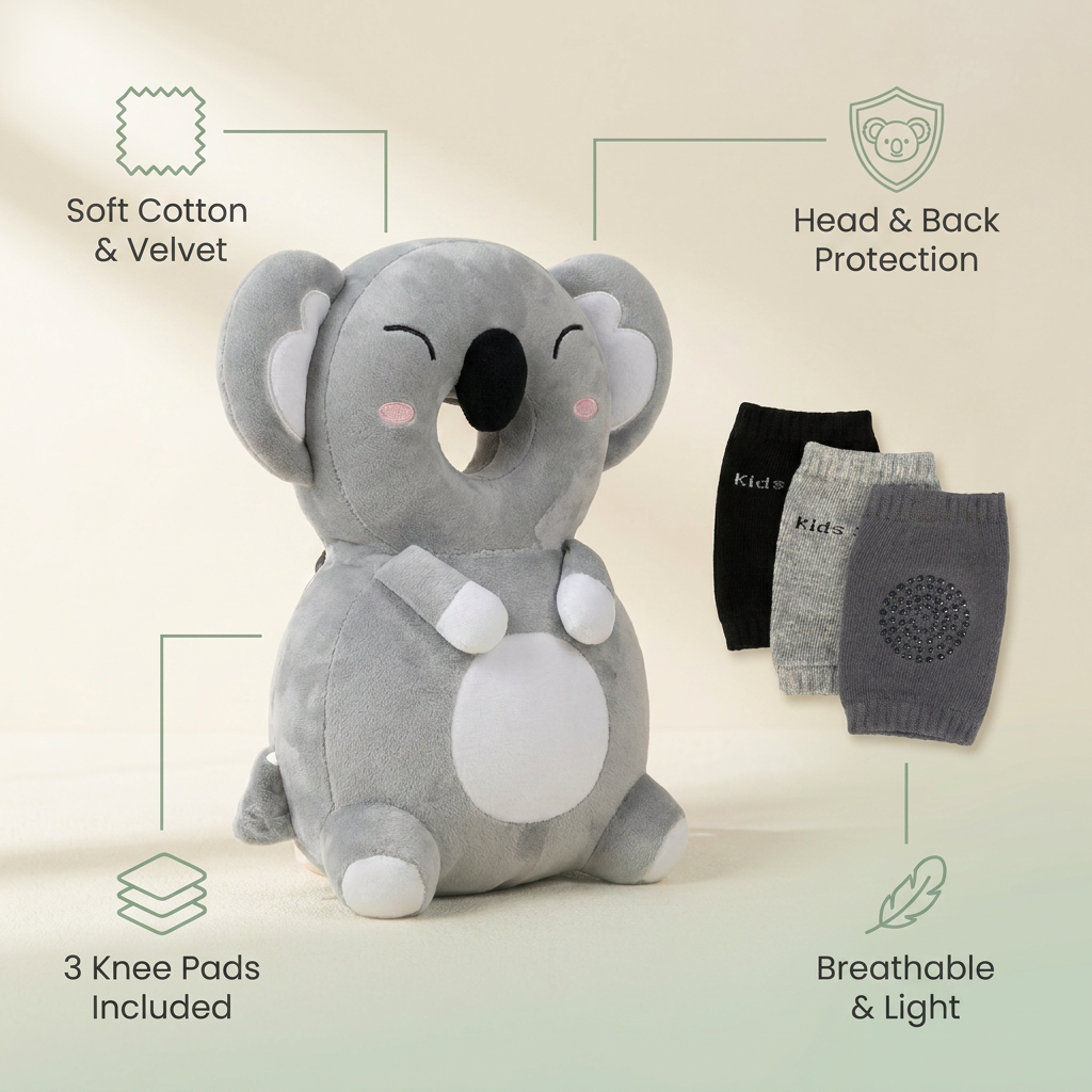 Koala Baby Head Protector — Cushions Wobbly Falls