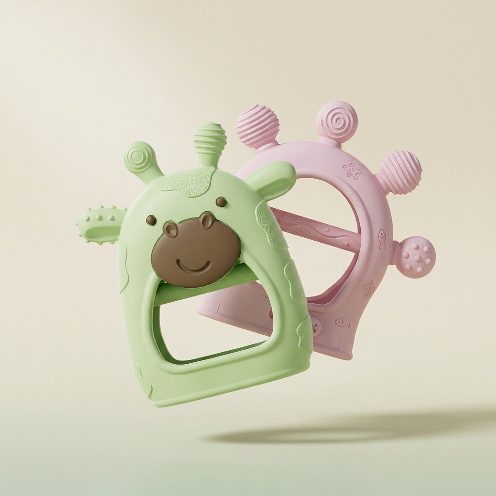 Momcozy Baby Teether — Soft, Soothing Gum Relief