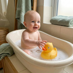 CaaOcho Natural Rubber Ducky — Mold-Free Bath Toy