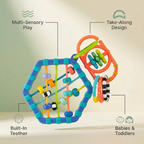 Sassy Busy Bands — Sensory Teether & Travel Toy