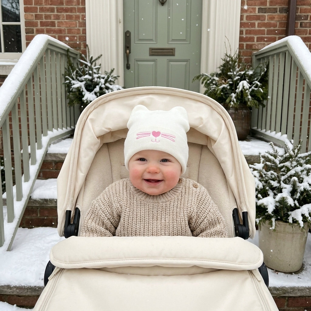 Windproof Baby Hat — Warm Ears for Cold Days