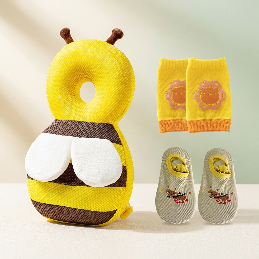 Bee Baby Head Protector — Cushions Bumps & Falls