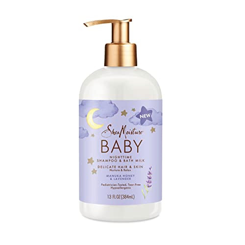 SheaMoisture Baby Shampoo & Bath Milk — Calming Lavender Nighttime