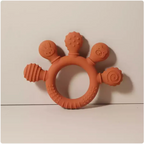Silicone Hand Teether — Easy-Grip Gum Relief