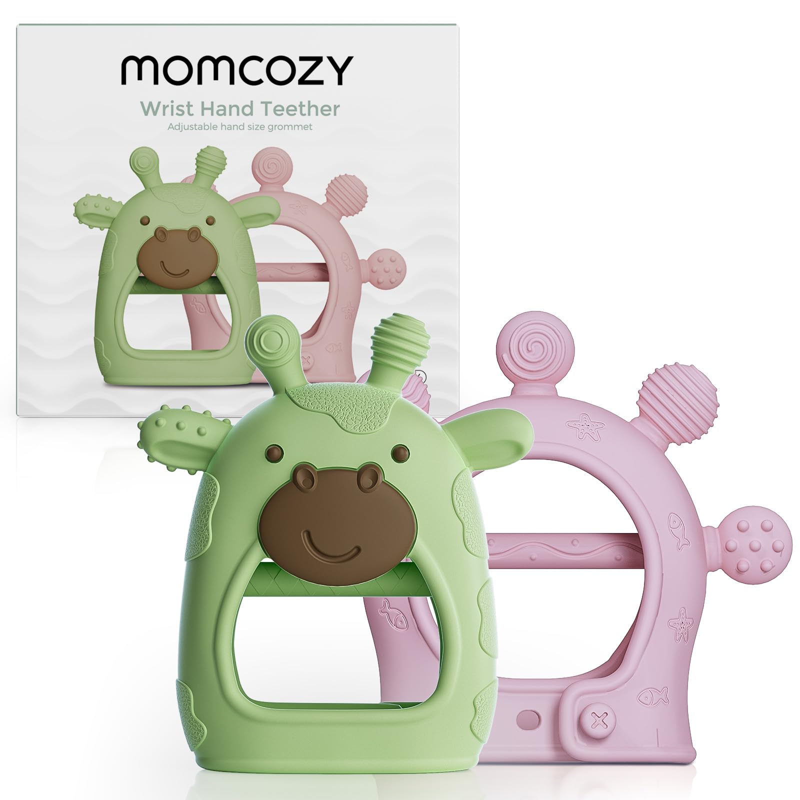 Momcozy Baby Teether — Soft, Soothing Gum Relief