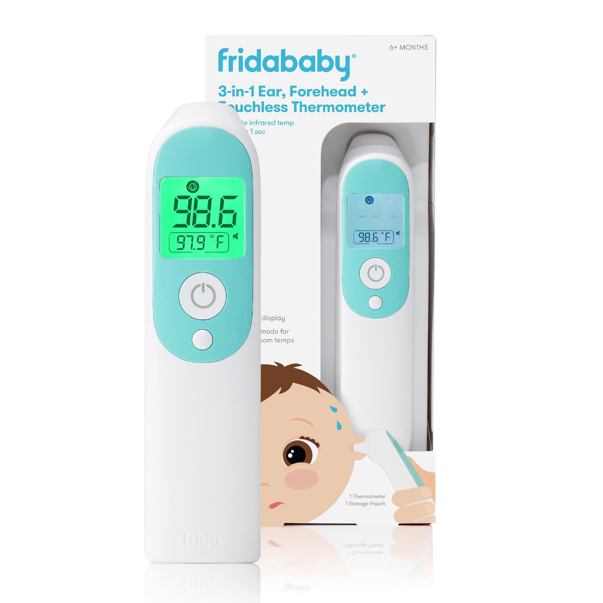 Frida Baby 3-in-1 Thermometer — Fast, Accurate Fever Checks