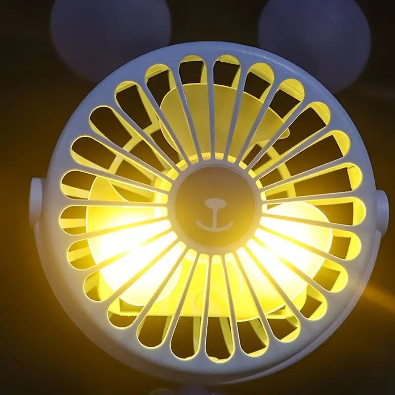Clip-On Octopus Stroller Fan — Keeps Baby Cool