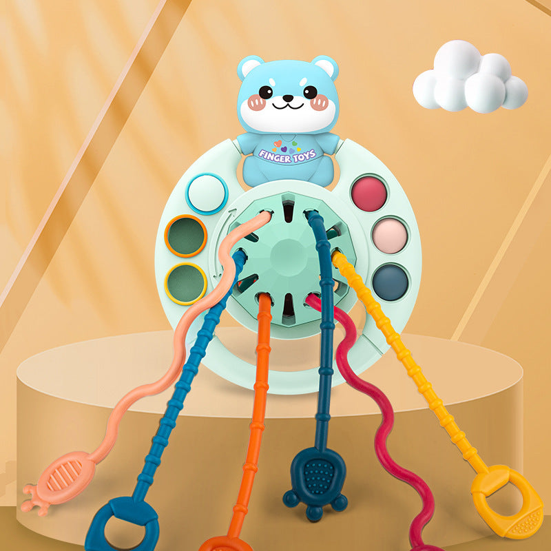 Baby Rattle & Teether Set — Soothe Gums, Build Grip