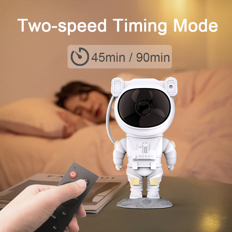 Galaxy Star Projector — Calming Nursery Night Light