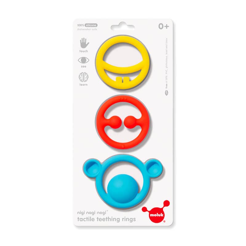 MOLUK Water-Filled Teething Rings — Coolable Gum Relief