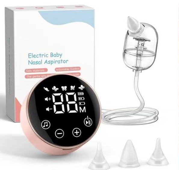Electric Baby Nasal Aspirator — Clears Stuffy Noses Fast