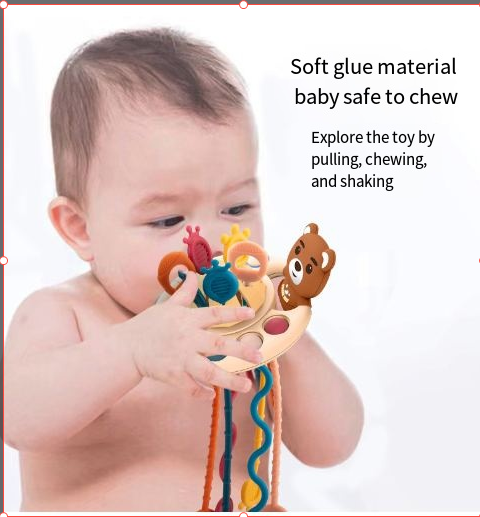 Baby Rattle & Teether Set — Soothe Gums, Build Grip