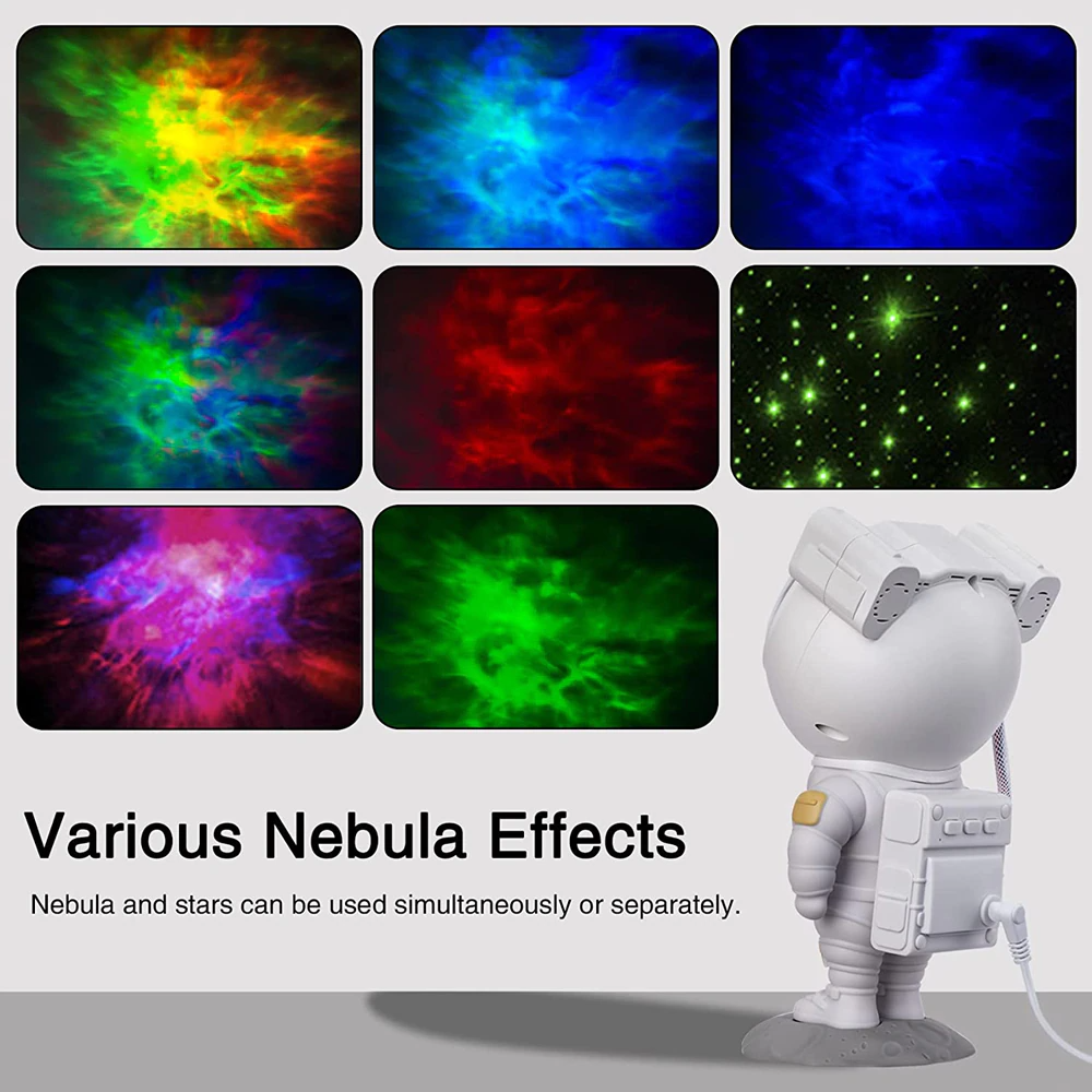 Galaxy Star Projector — Calming Nursery Night Light