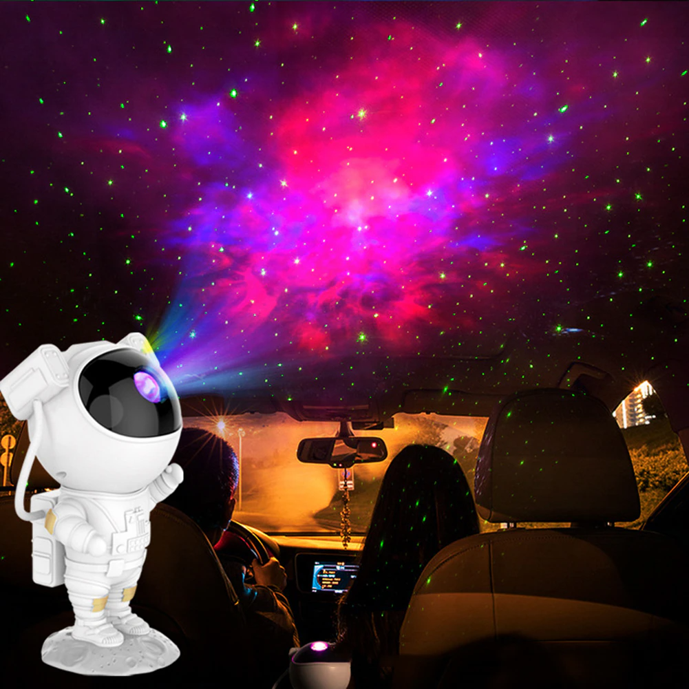 Galaxy Star Projector — Calming Nursery Night Light