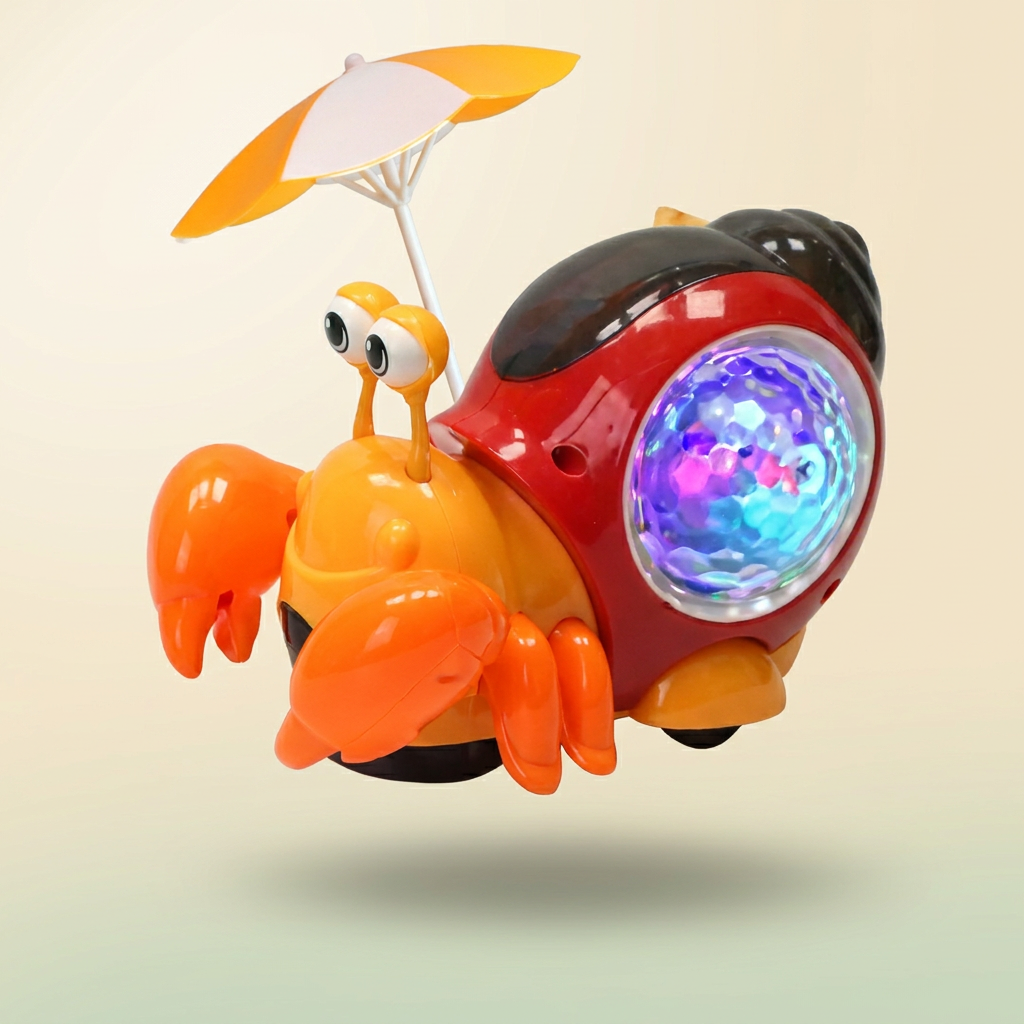 Crawling crab baby toy - product photo