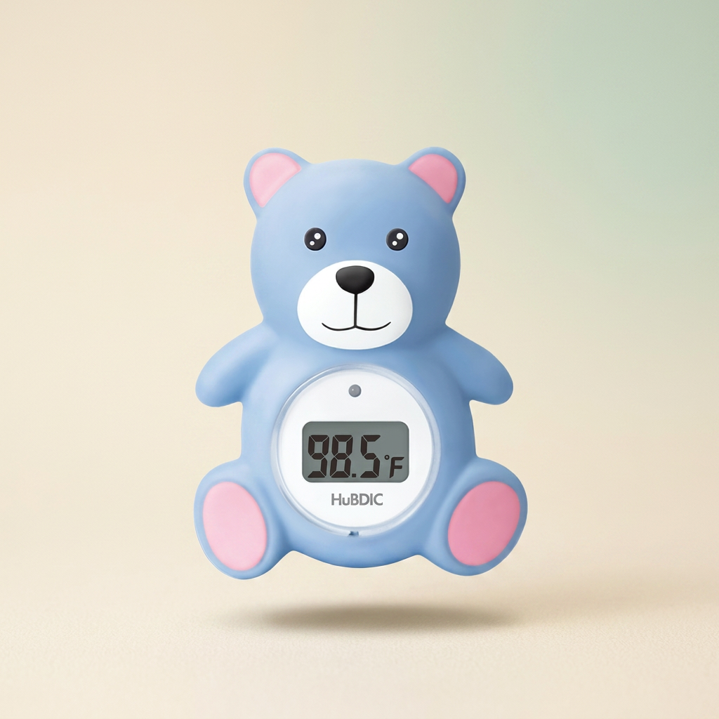 Teddy bear bath thermometer - product photo