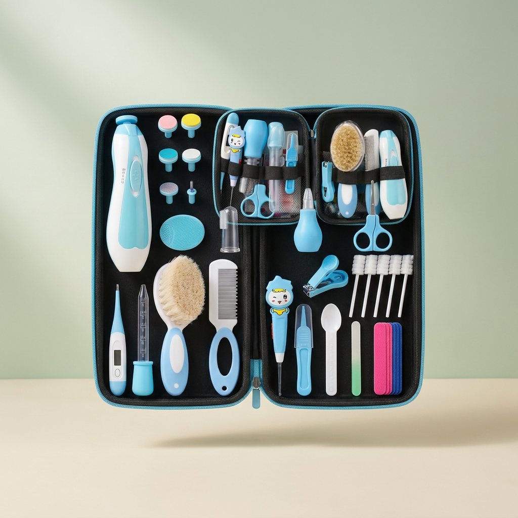 38-piece baby grooming kit - product photo