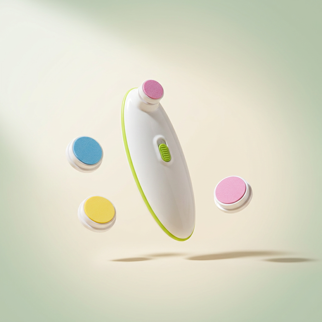 Electric baby nail grinder - product photo