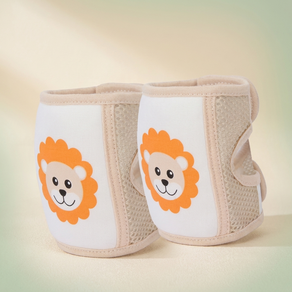 Baby knee pads for crawling - product photo
