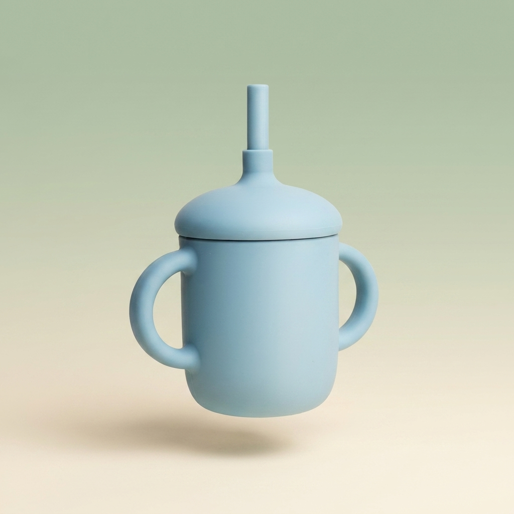 Bubzies leak-proof baby straw cup
