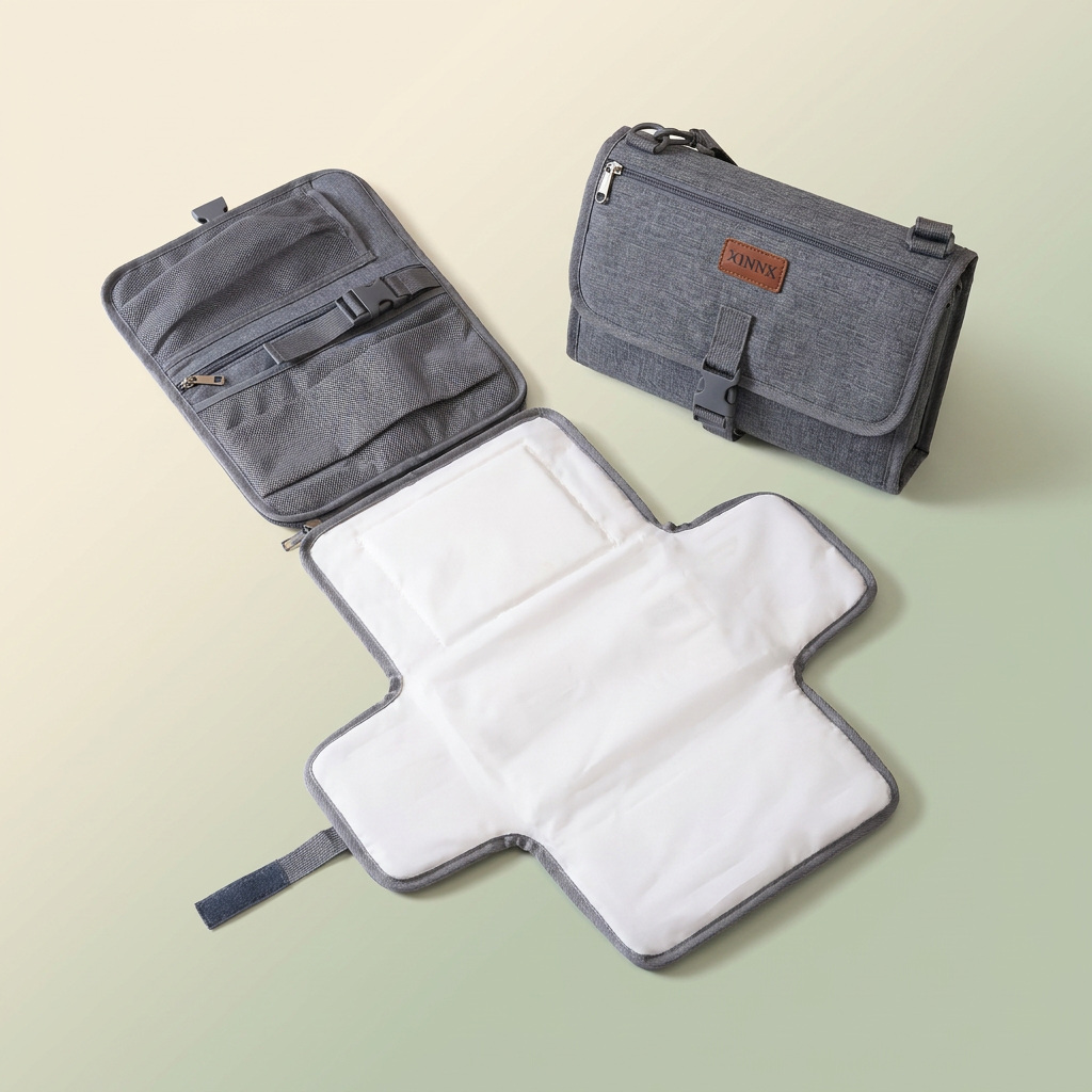 Bubzies portable foldable baby changing pad